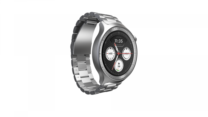 Smartwatch Motorola Moto Watch srebrny 4