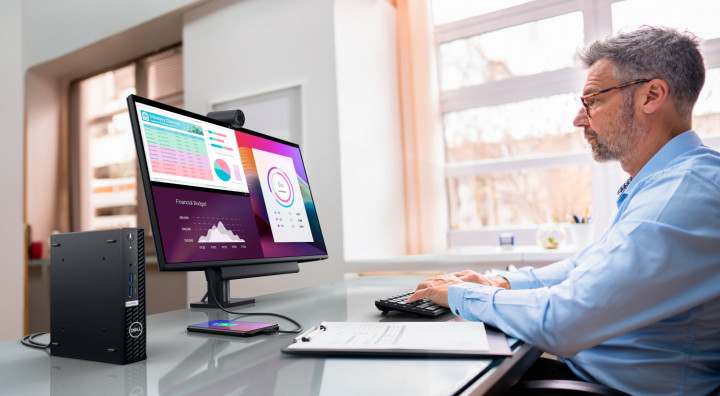 Monitor Dell P2725H 210-BMGD lifestyle