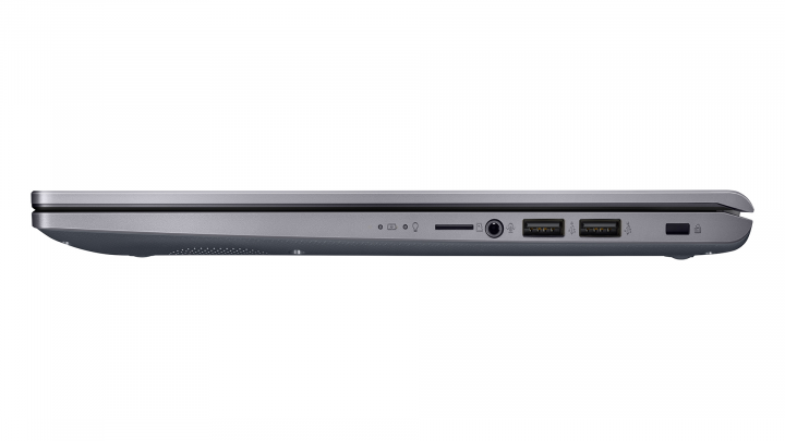 Laptop Asus VivoBook X509JA Slate Grey - widok lewej strony