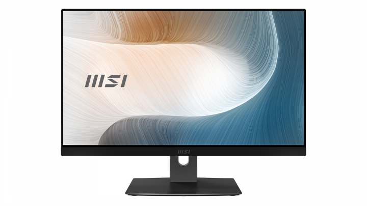 Komputer AiO MSI Modern AM241P 11M czarny - widok frontu