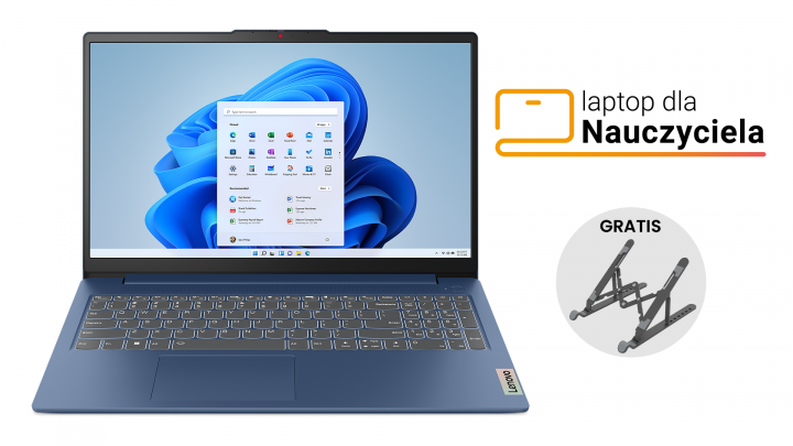 IdeaPad Slim 3 15IAH8 W11H Abyss Blue + Podstawka Orico