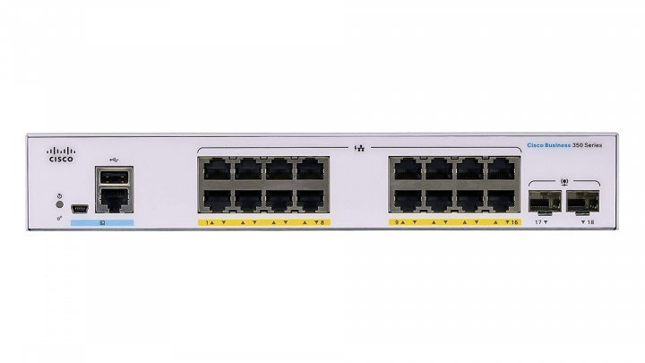 Switch Cisco CBS350-16P-2G-EU