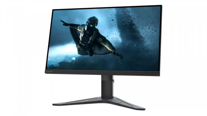 Monitor Lenovo G27qe-20 27 QHD 66E1GAR1EU - widok frontu prawej strony