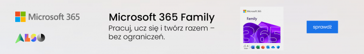 Microsoft 365 Family banner kategorii