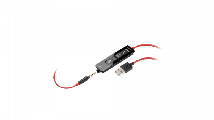 Słuchawki przewodowe Poly Blackwire 5210 USB-A 3