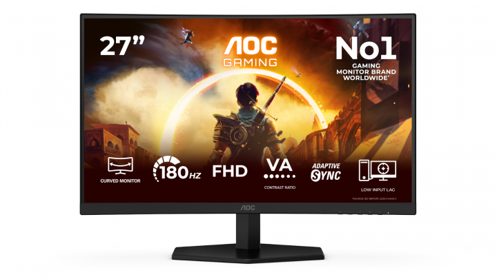 Monitor AOC C27G42FE 27" Curved VA FHD 180Hz