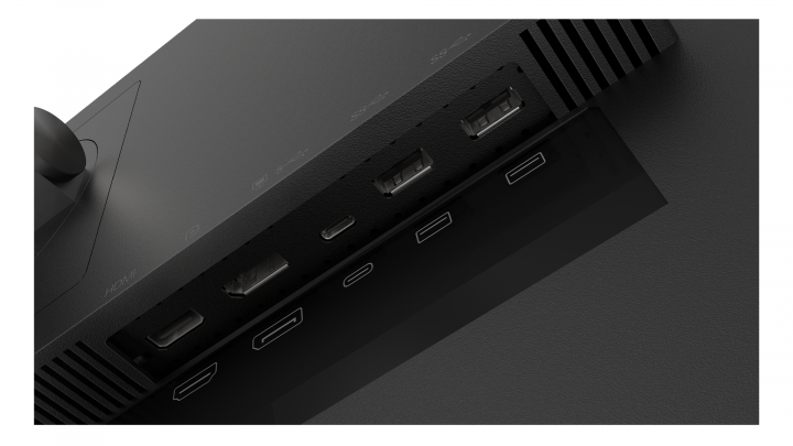 Monitor Lenovo ThinkVision T27h-2L 62B1GAT2EU - widok portów