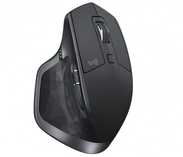 Mysz bezprzewodowa Logitech MX Master 2S optyczna grafitowa 910-005139 - widok frontu v2