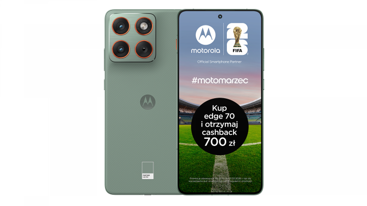 Motorola edge 70 miętowy cash
