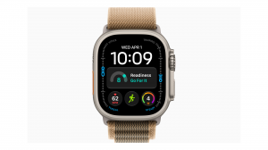 Smartwatch Apple Watch Ultra 4 GPS + Cellular, koperta 49 mm z tytanu w kolorze naturalnym, opaska Alpine w kolorze pustynnym - rozmiar S - MJAE4QP/A