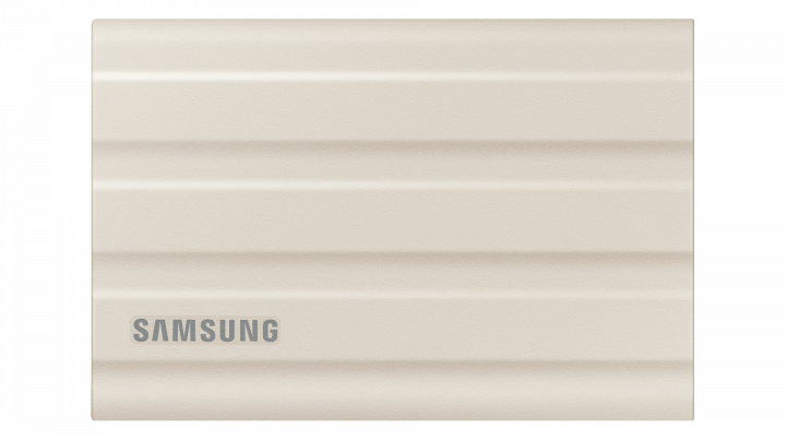 Samsung T7 Shield 1000GB USB 3.2 IP65 Beżowy - MU-PE1T0K/EU - widok frontu