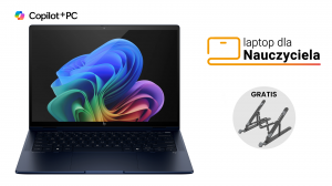 Laptop dla Nauczyciela HP EliteBook X Flip G1i 14 B9ZX9ET Ultra 7 258V Touch 14" 2.5K 120Hz 32GB 1000SSD 5G W11Pro