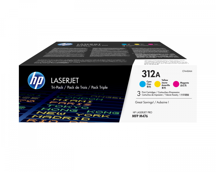 Toner HP 312A trójkolorowy