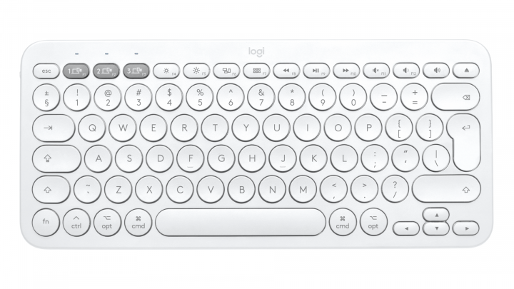 Klawiatura bezprzewodowa Logitech K380 for Mac biała 920-010405