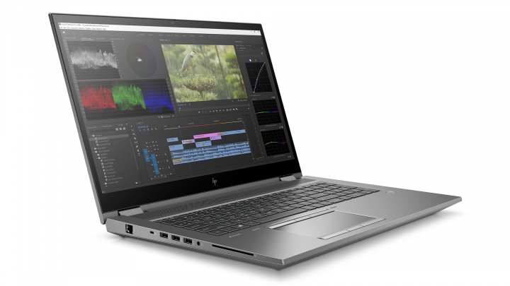 Mobilna stacja robocza HP ZBook Fury 17 G8 - widok frontu lewej strony