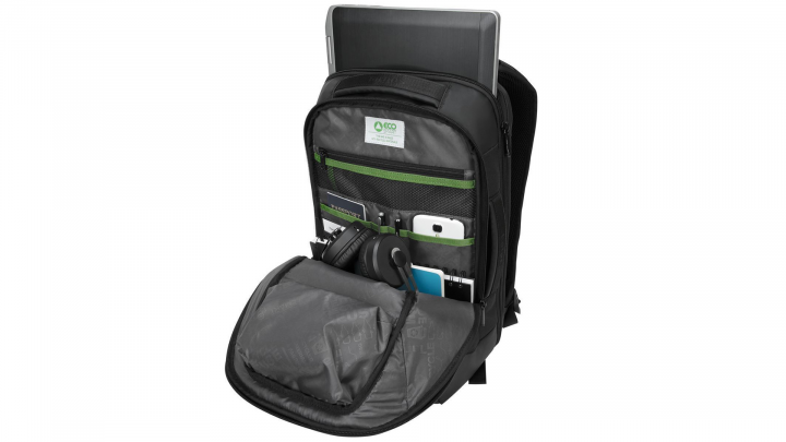 Plecak do laptopa Targus Balance TSB940EU 14 czarny - otwarty