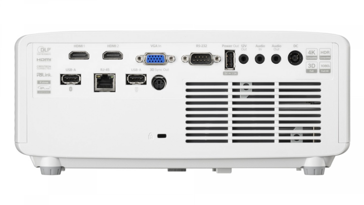 Projektor Optoma ZH451 E3P7PK1E118 tył
