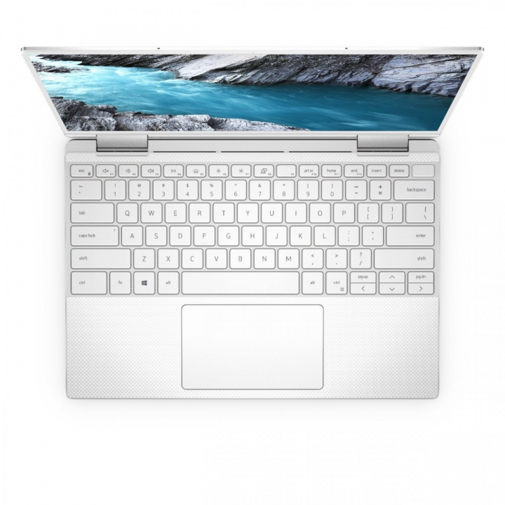 Laptop Dell XPS 13 2w1 7390 biały - widok z góry