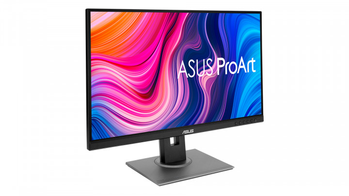 Monitor Asus PA278QV czarny - widok frontu lewej strony