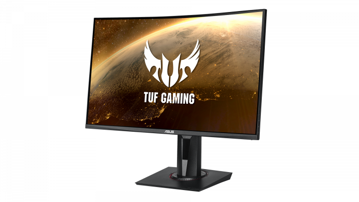 Monitor Asus TUF Gaming VG27WQ - widok frontu prawej strony