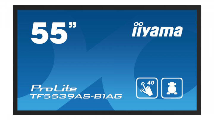 Monitor interaktywny iiyama ProLite TF5539AS-B1AG 55" 4K IPS 24/7 And