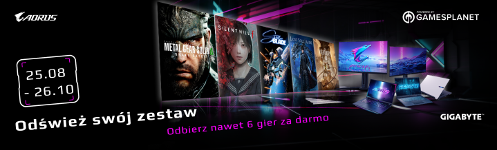 AORUS/GIGABYTE - Odśwież swój zestaw - Odbierz nawet 6 gier za darmo 7