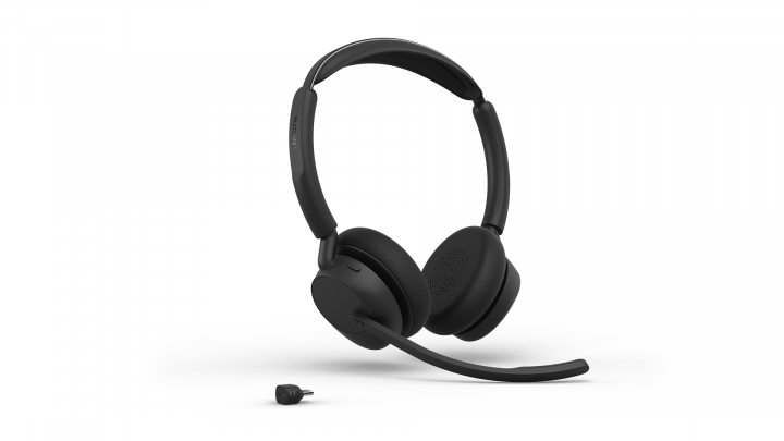 Słuchawki bezprzewodowe Jabra Evolve3 45 USB-C UC Stereo Stand 1
