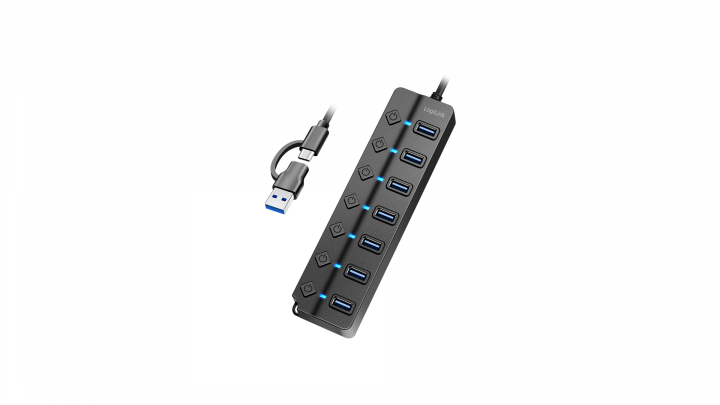 Hub USB-A/USB-C LogiLink UA0420