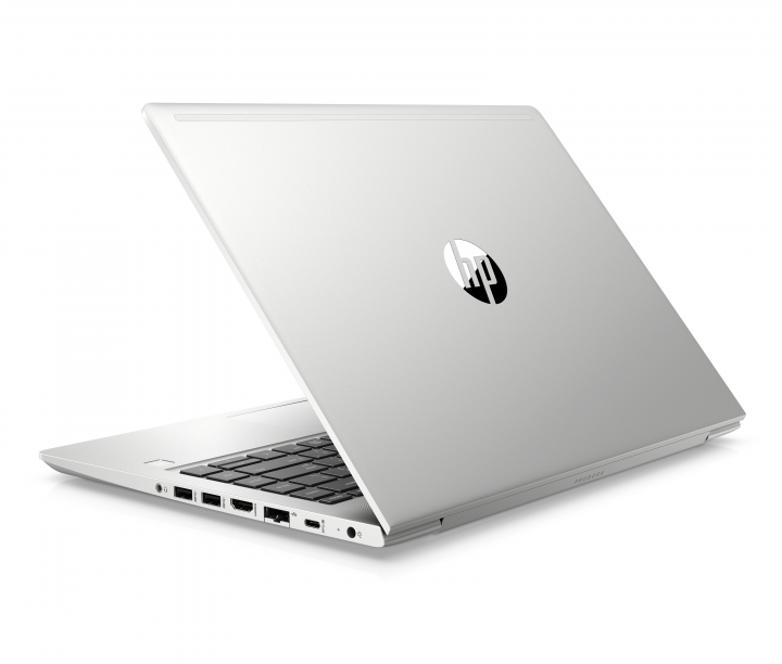 Laptop HP ProBook 440 G7 srebrny - widok klapy prawej strony