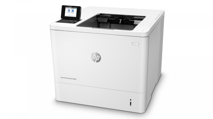 HP LaserJet Enterprise M607n - K0Q14A - widok frontu prawej strony