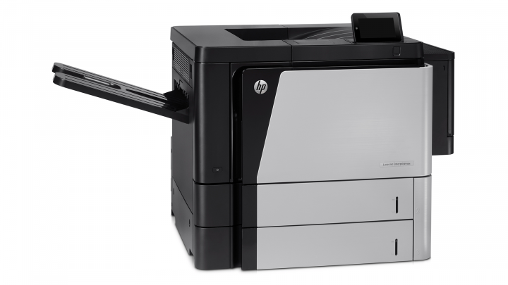HP LaserJet Enterprise M806dn - CZ244A - widok frontu lewej strony