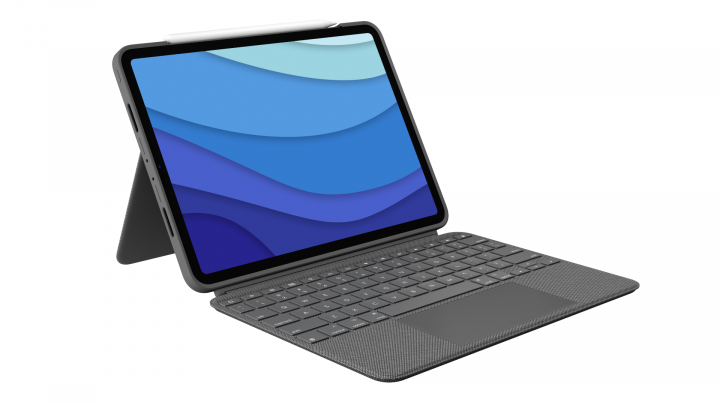 Etui Logitech Combo Touch do iPad Pro 11 1,2,3 Gen Oxford szary 920-010255