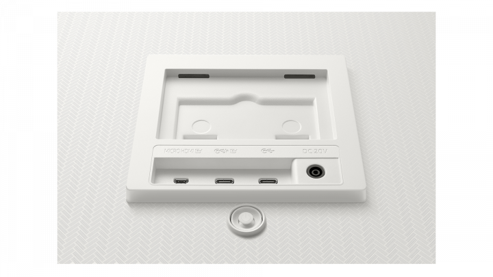 Monitor Samsung Smart M8 LS32BM80GUUXEN - widok portów