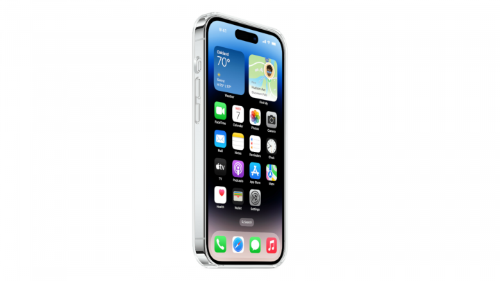 Etui Apple iPhone 14 Pro Clear Case z MagSafe MPU63ZMA 3