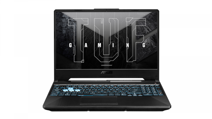Laptop Asus TUF Gaming A15 - widok frontu 