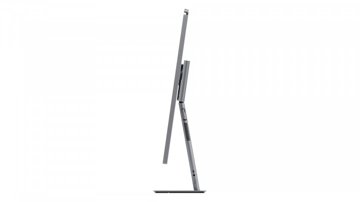 Komputer AiO Lenovo ThinkCentre X AIO lewa strona
