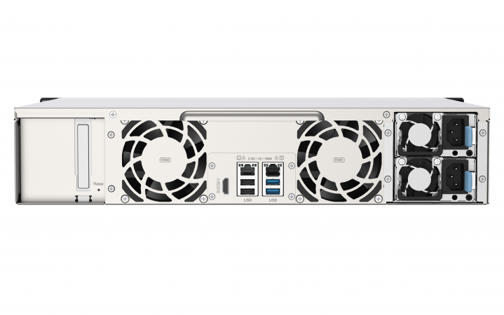 Serwer NAS QNAP TS-853DU-RP - widok tyłu