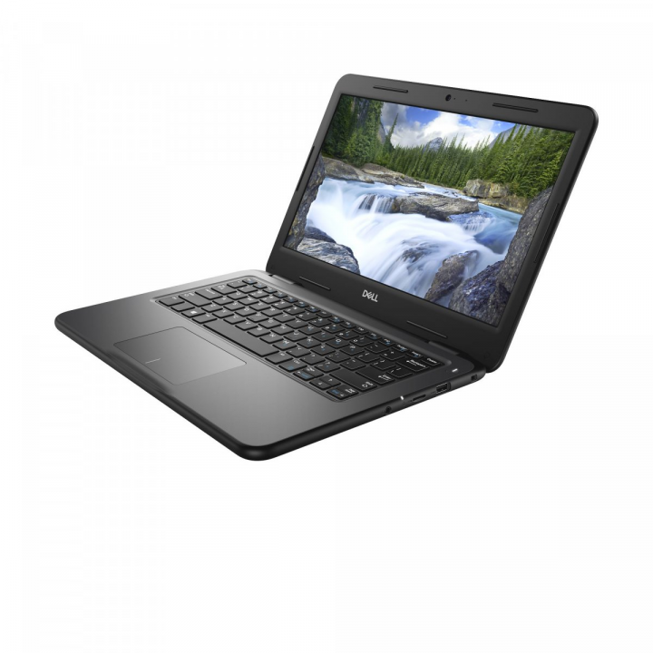 Laptop Dell Latitude 3300 czarny - widok frontu prawej strony v2