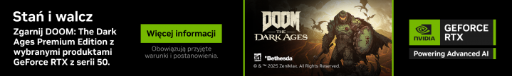 Stań i walcz - Zgarnij DOOM: The Dark Ages Premium Edition z wybranymi produktami GeForce RTX z serii 50. 4