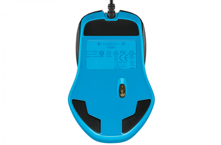 Mysz przewodowa Logitech G300s USB 910-004345 - widok spodu