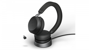 Słuchawki bezprzewodowe Jabra Evolve 2 75 USB-C UC Stereo Stand Black - 27599-989-889