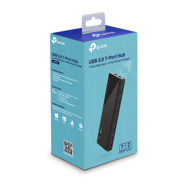 Hub USB TP-Link 7xUSB 3.0 UH720