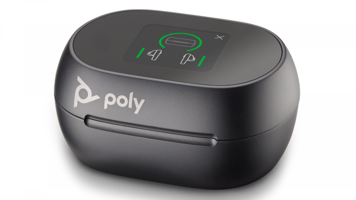 Słuchawki bezprzewodowe Poly Voyager Free 60+ USB-A UC Smart Charge Case Black - 216065-01 4