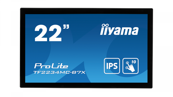Monitor IIYAMA ProLite TF2234MC-B7X - widok frontu