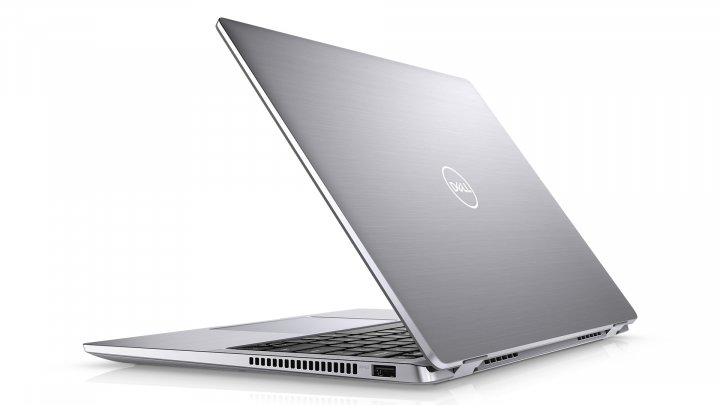 Laptop Dell Latitude 9420 srebrny - widok klapy prawej strony