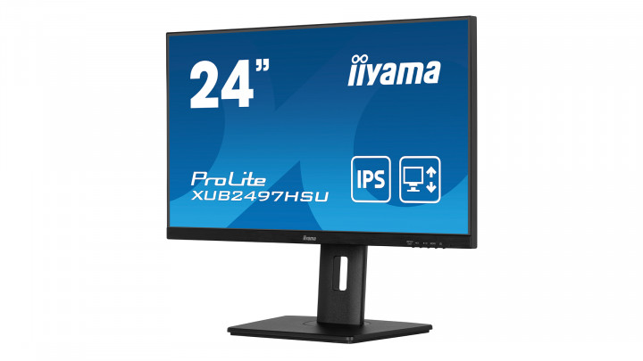 Monitor iiyama Prolite XUB2497HSU-B2 24&quot; FHD IPS 1ms 100Hz HUB 6