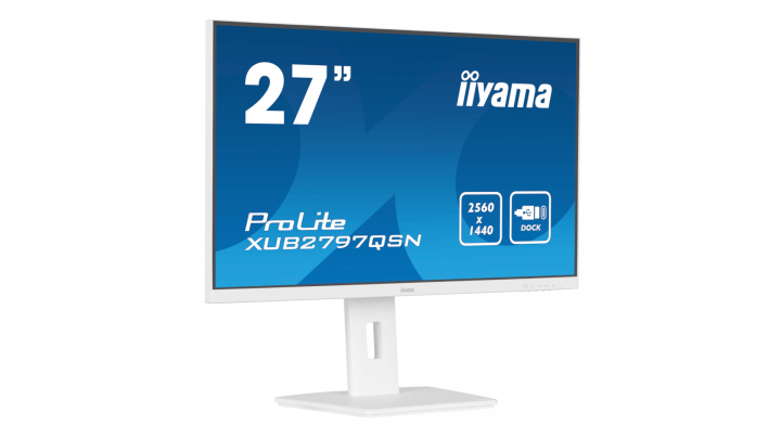 Monitor IIYAMA ProLite XUB2797QSN-W1 - widok frontu