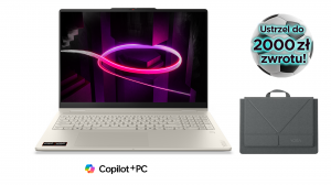 Laptop 2w1 Lenovo Yoga 7 Gen 11 16AGP11 83TF0010PB Ryzen AI 7 445 Touch 16" WUXGA OLED 32GB 1000SSD W11 + Etui i rysik w zestawie