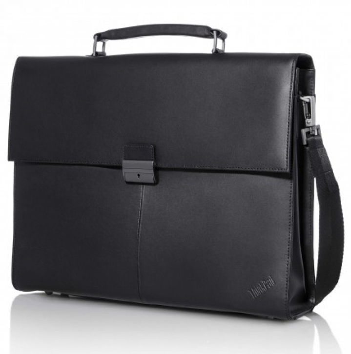 Torba do laptopa Lenovo ThinkPad Executive Leather Case 4X40E77322 - widok frontu