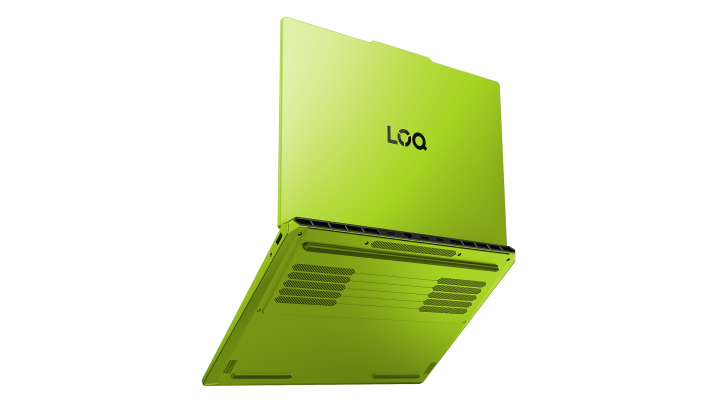 Laptop Lenovo LOQ Gen 11 15AHP11 Surge green - widok z tyłu